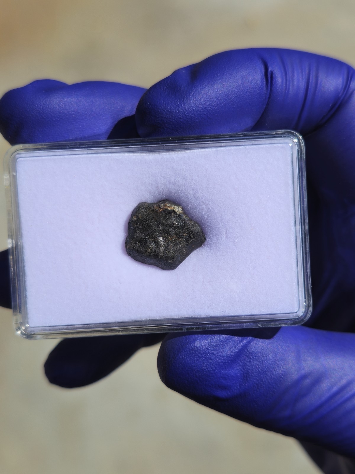 Chelyabinsk Meteorites 2.213g Fresh Crusted Individual COA Russia