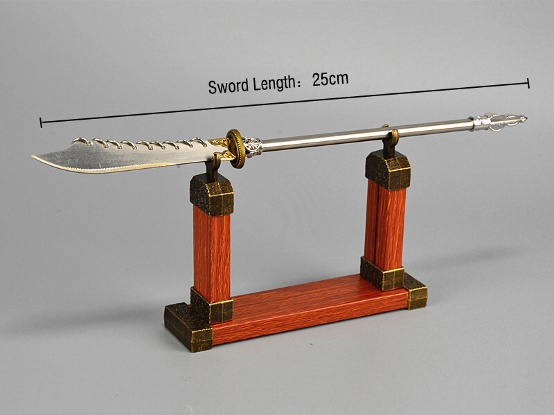 Mini Anime Samurai Sword Katana Holder Stand Bracket Tiny Display Rack 1-3 Tier