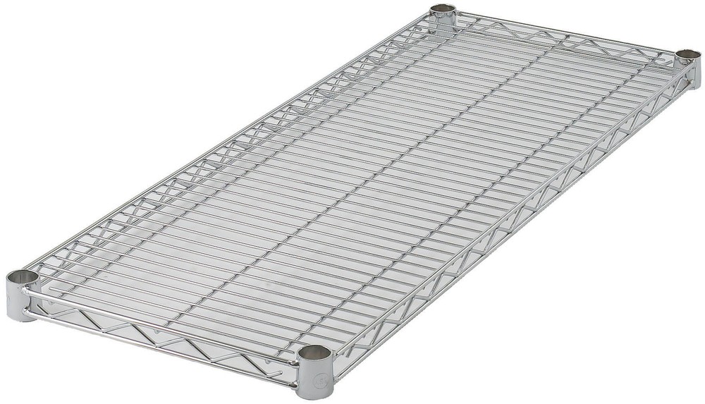 Wire Shelf, Chrome Plated, 14" x 60" (2 Each)