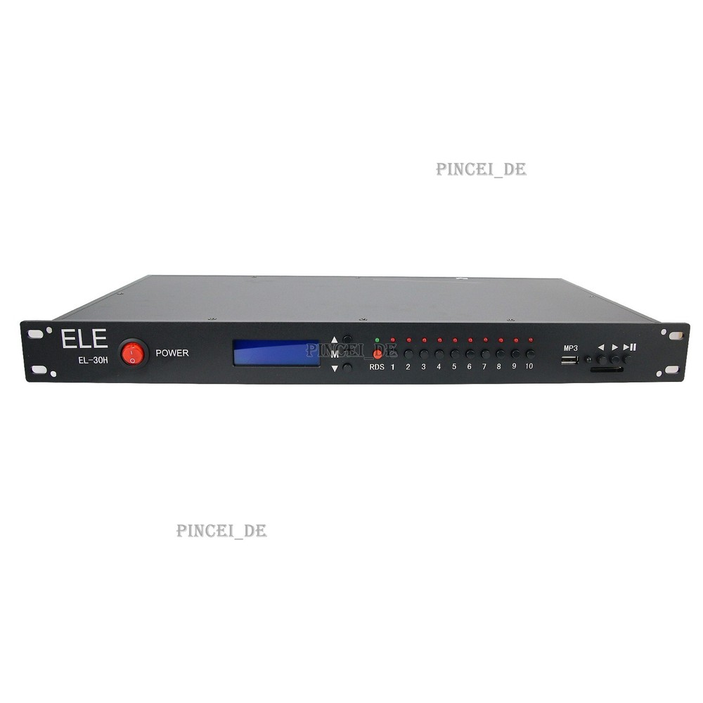 ELE EL-30H FM Broadcast Transmitter FM Transmitter with RDS and Power Amp Module