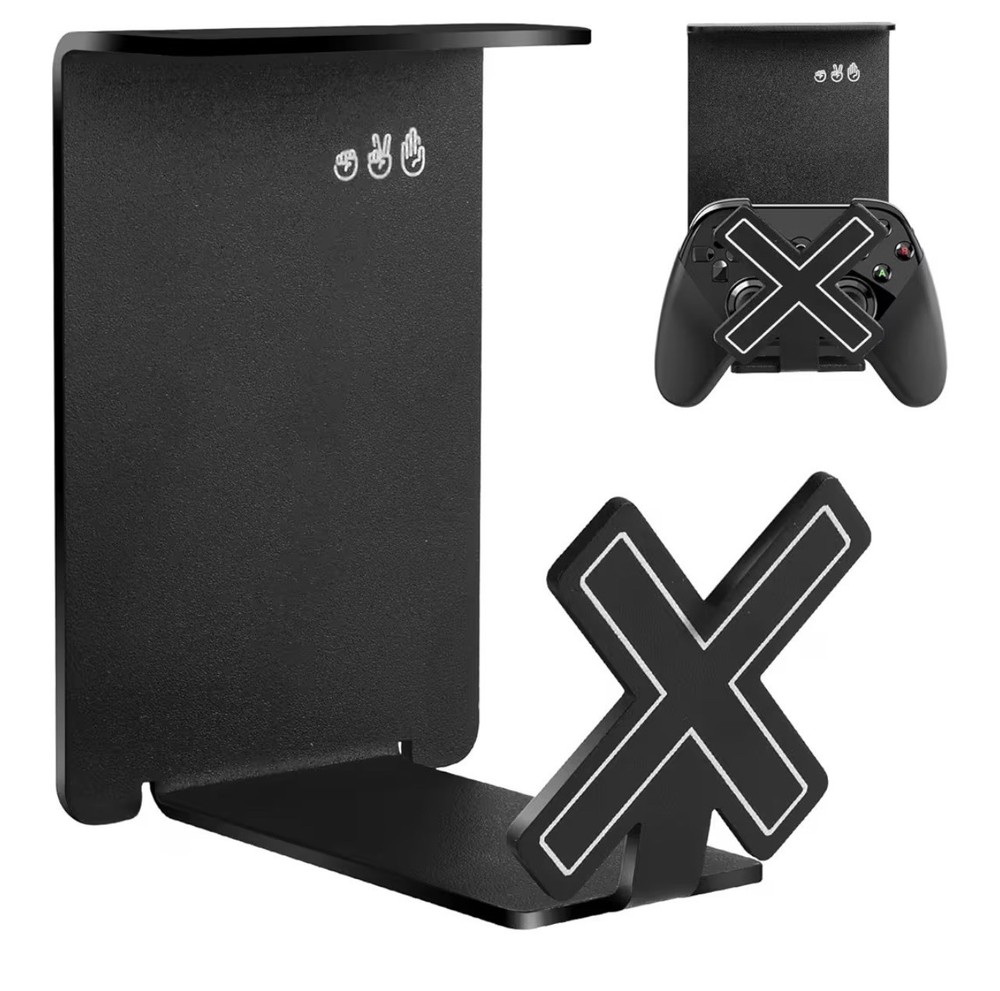 2 Pack! HC128 Headset Controller Holder Hanger Desk, Wall Includes Adhesive