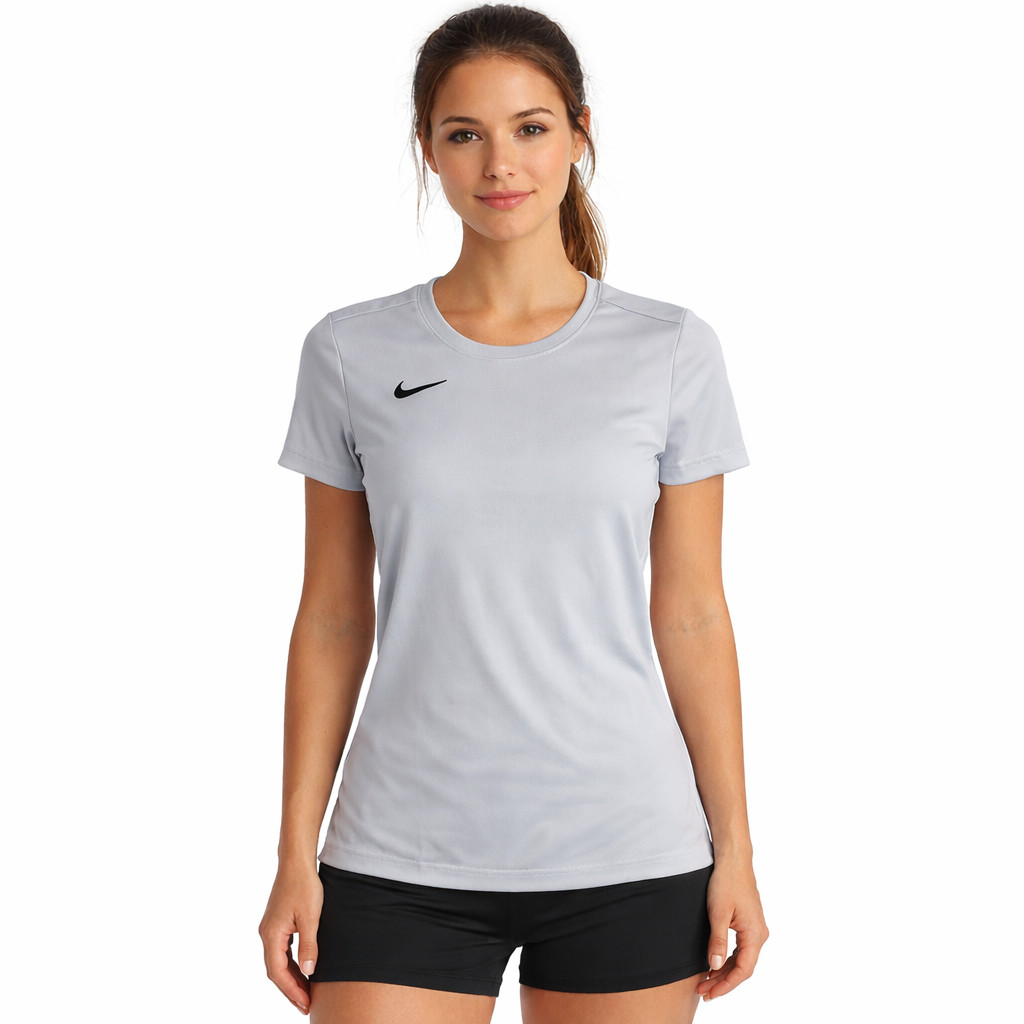 Nike Park VII Jersey Shirt, Women's Dri-Fit Short Sleeve Shirt, Moisture Wicking