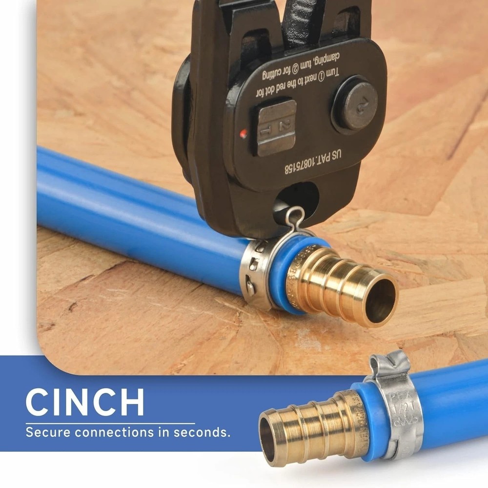 Universal PEX Cinch Tool with Removing Function