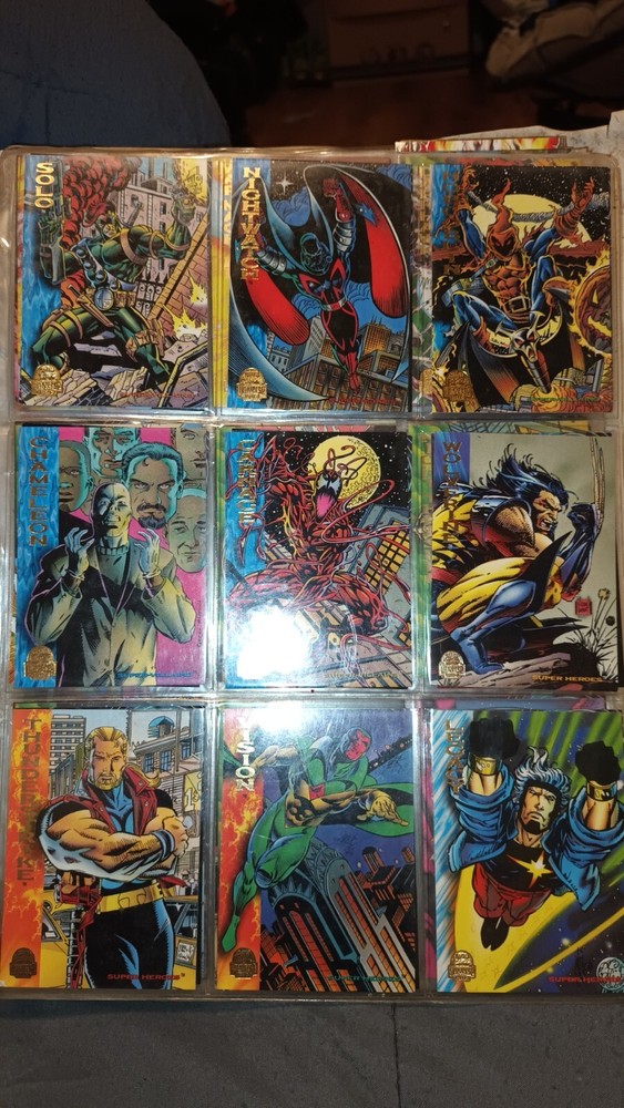 marvel universe cards 1994 complete set
