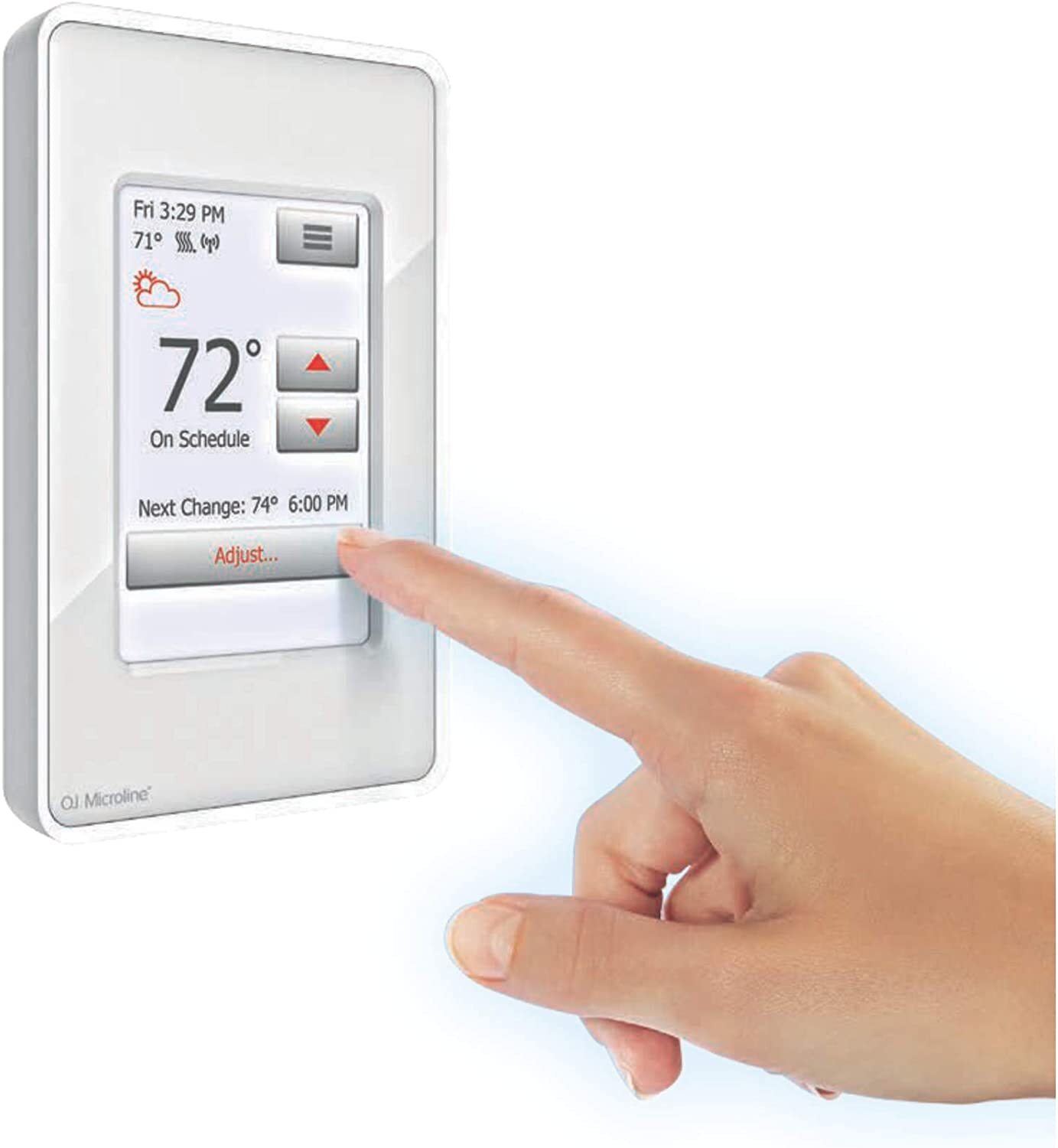 OJ Microline UWG4-4999 Wifi Programmable Floor Heating Thermostat with GFCI