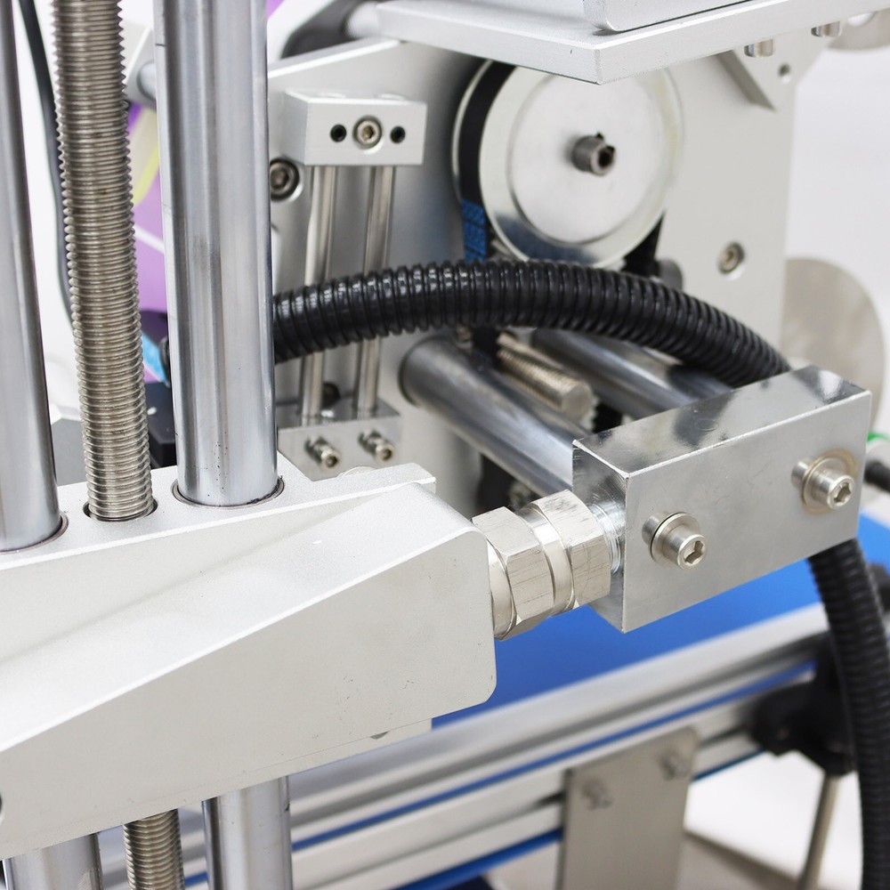 Auto Conveyor Table Flat Box Labeling Machine Label Applier Machine 25-50pcs/min