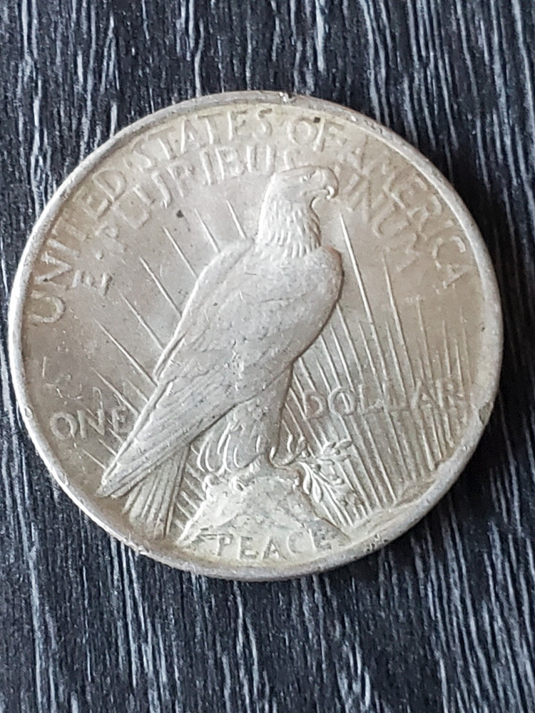 1923 US Silver Peace Dollar