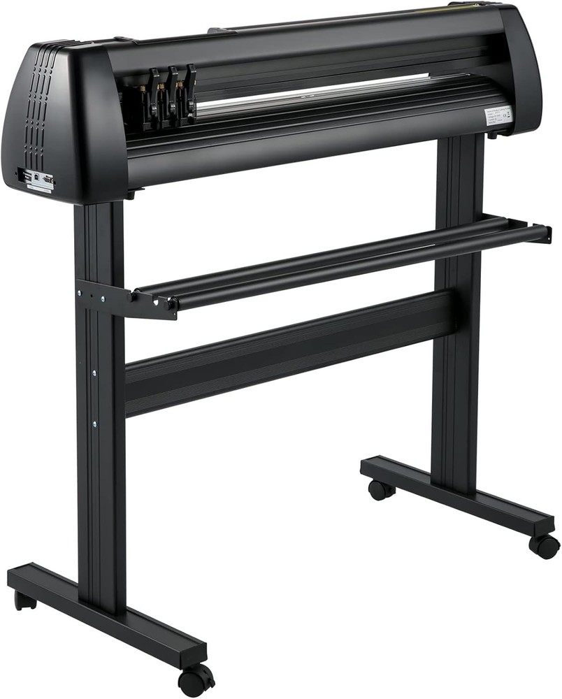28-Inch Vinyl Cutter Plotter with LCD Display & Adjustable Speed - Signmaker'...