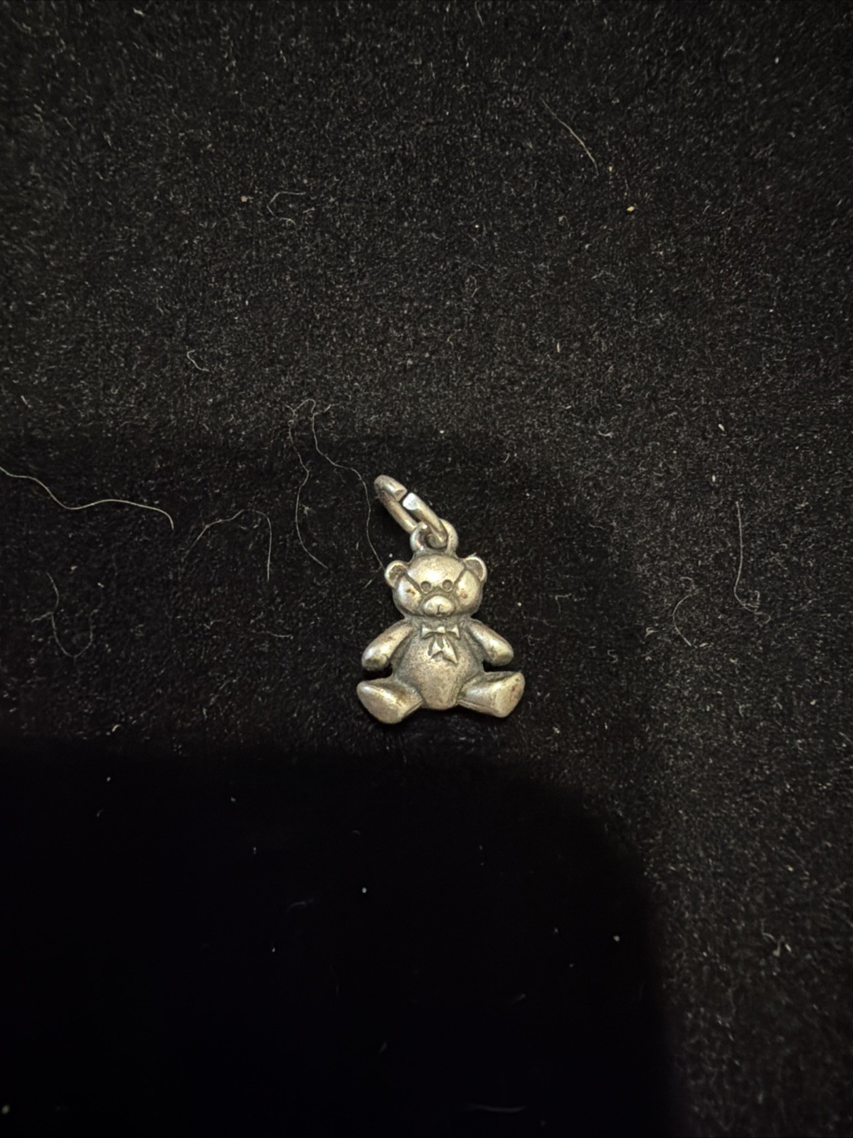 James Avery Sterling Silver Teddy Bear Charm