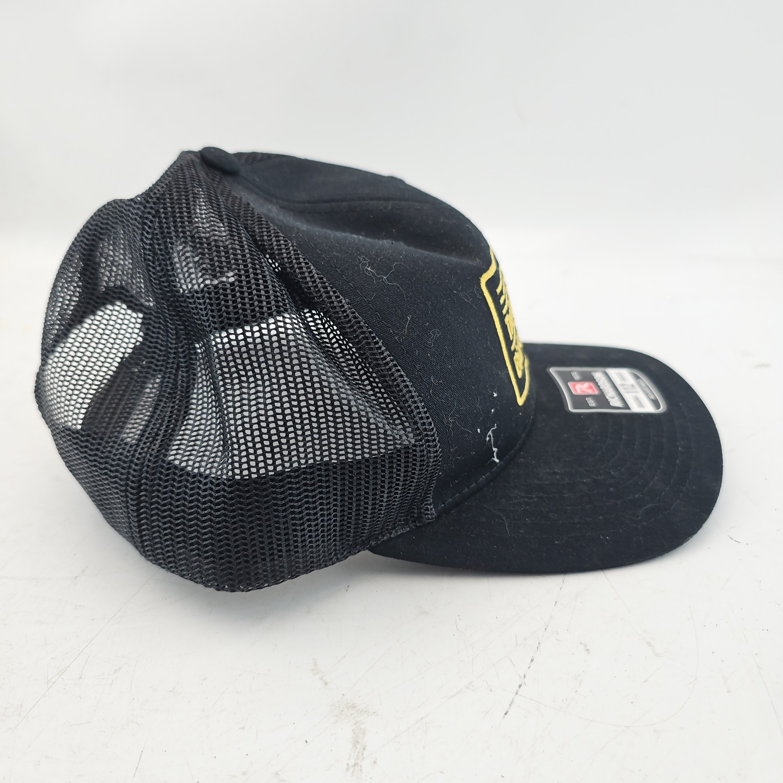 Trek Bicycle Company Baseball Cap Mesh Snapback Black Gold