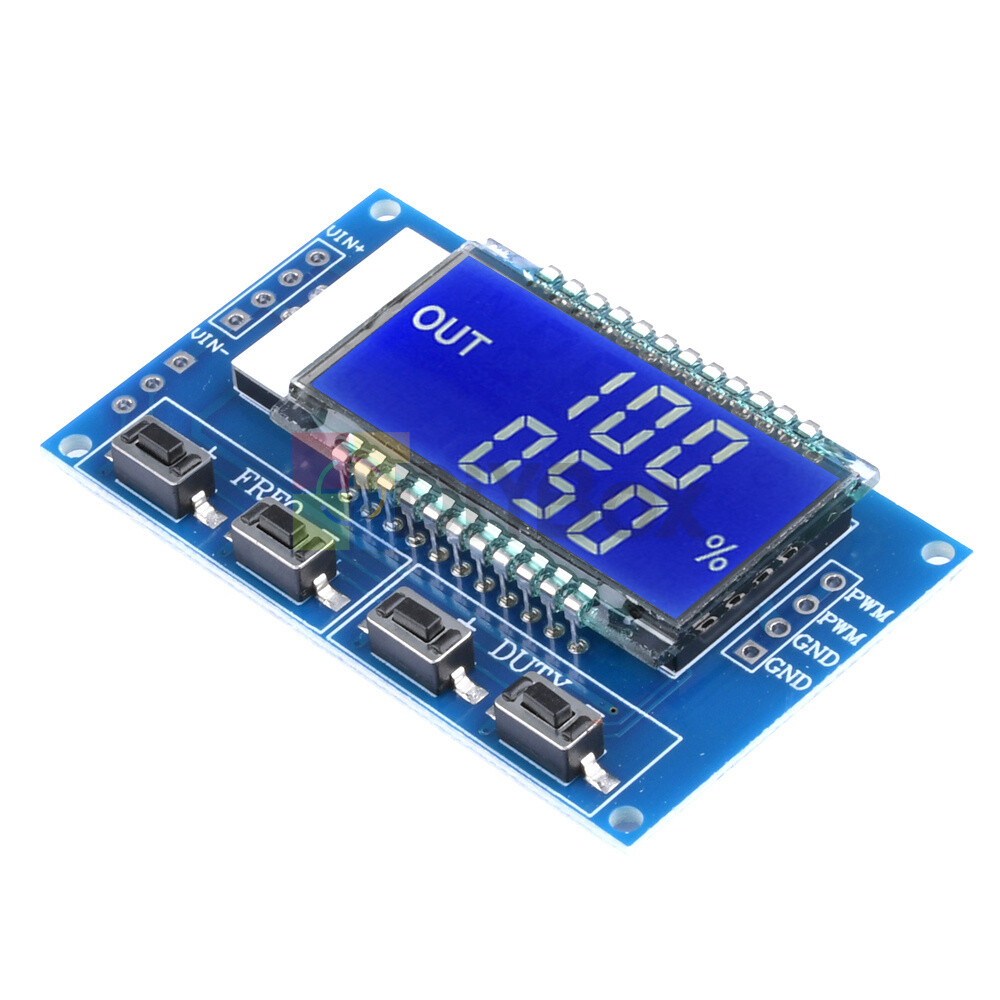 Signal Generator Adjustable Module PWM Pulse Frequency Duty Cycle Square Wave