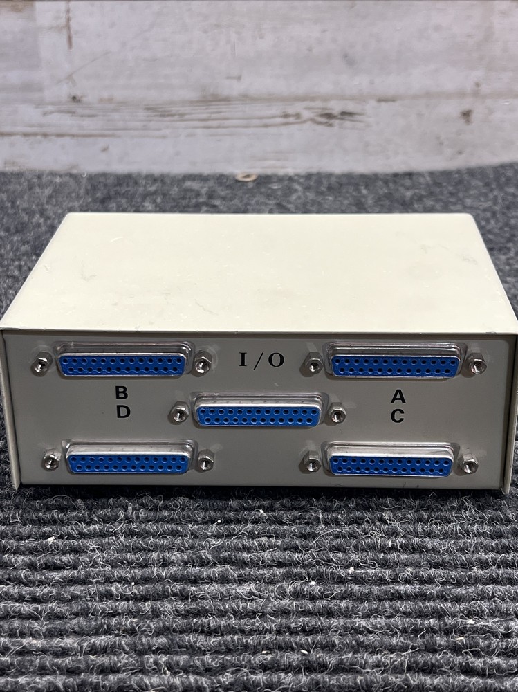Used PC Concepts 4 Port Data Transfer Switch Box