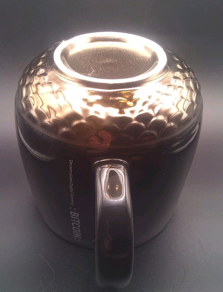 : BITCOIN : Decentralized Digital Currency Coffee Mug