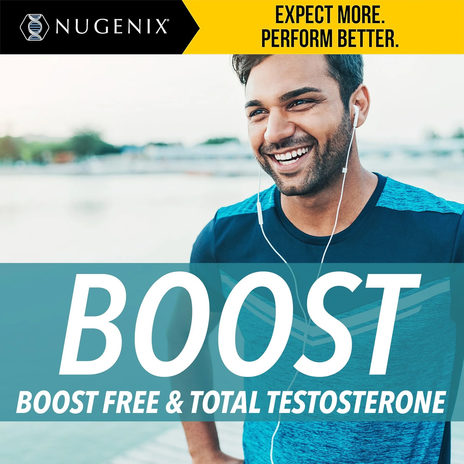 Nugenix Total-T Ultimate -Free and Total Testosterone Booster Supplement for Men