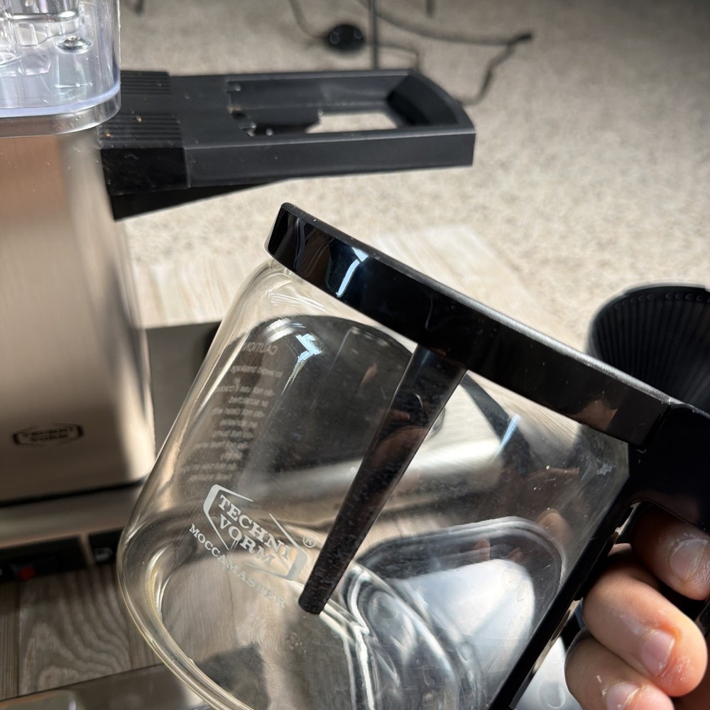 Technivorm MOCCAMASTER KBGV Coffee Maker Machine Polished Silver 53941 imperfec