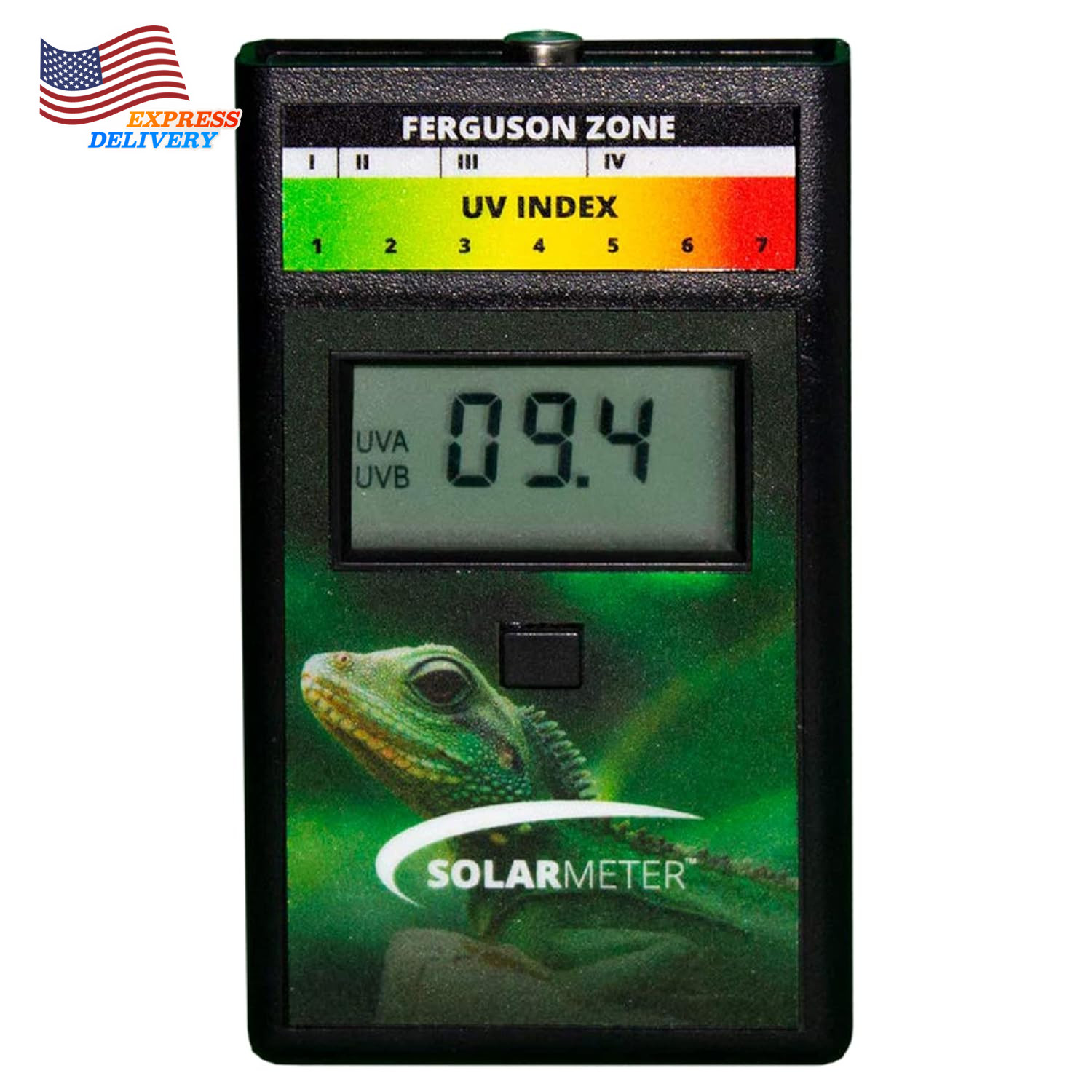 6.5R Reptile UV Index Meter Digital Radiometer for Measuring Ultraviolet Light