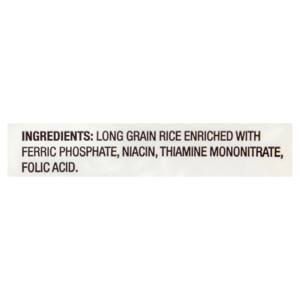 Long Grain Enriched Rice 20lb Bulk Bag for Cooking