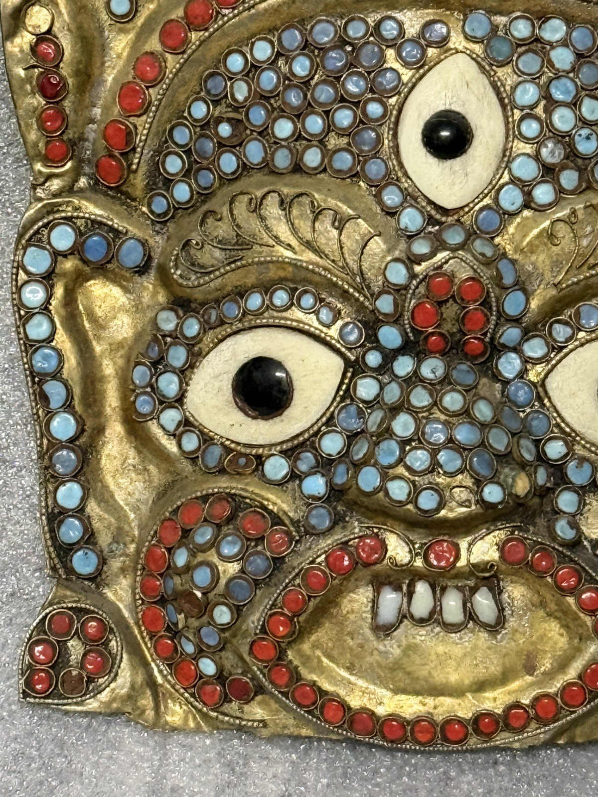 Tibetan Nepalese Mahakala Third eye Wall Hanging Mask