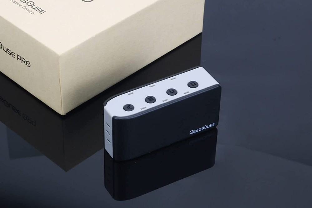 GlassOuse Pro-Wearable Mouse-Control with Head Movements-Accessibility Bluetooth