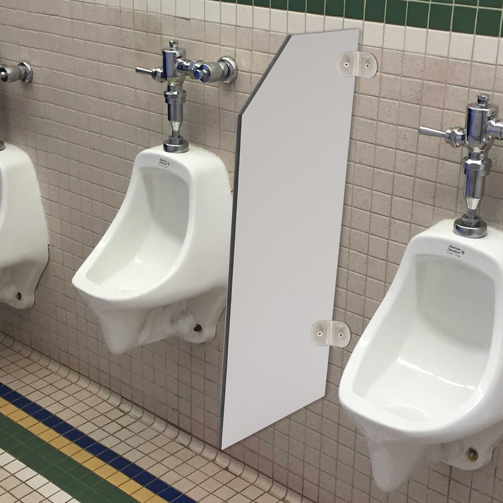 Wall-Mounted Men Urinal Partition Screen, Urinal Partition Divider Screen