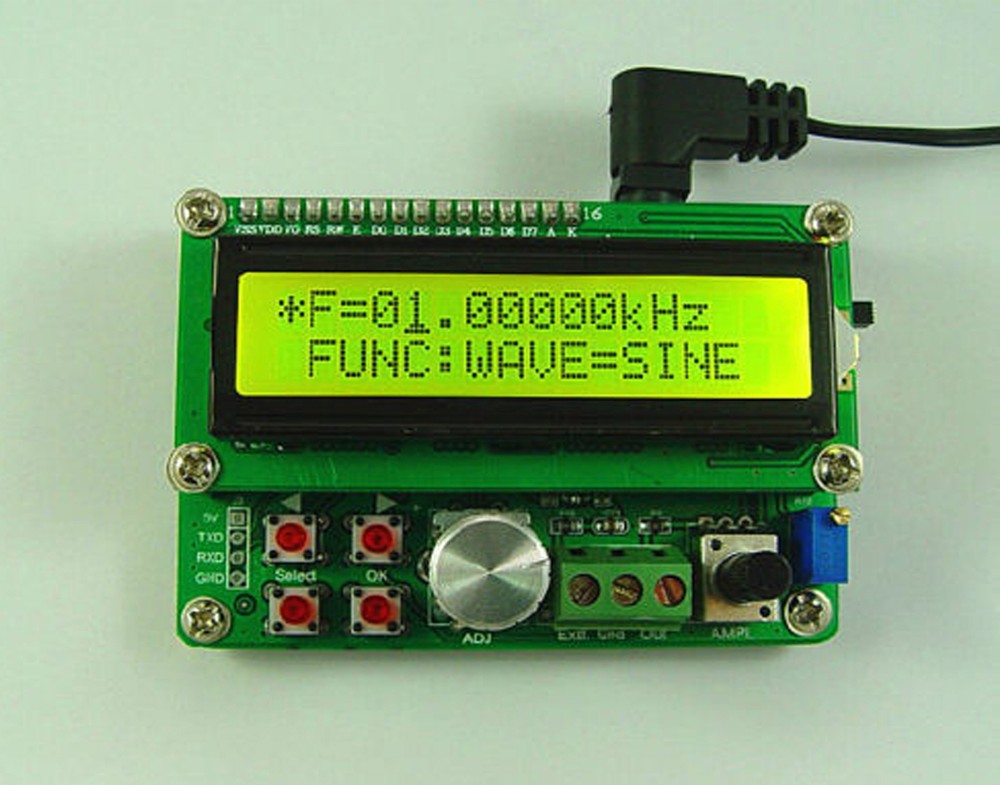 0.01Hz-5KHz DDS Function Signal Generator Module Custom Waveform Good quality