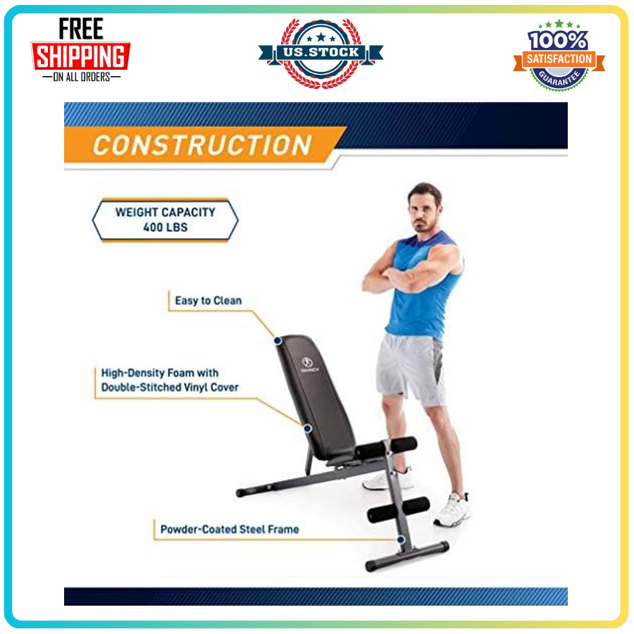 Multi-Purpose Adjustable Weight Bench for Full Body Workout