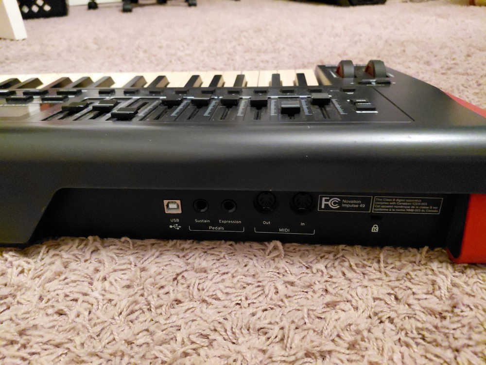 Novation Impulse 49 USB MIDI Keyboard Controller - Pre -owned, well Maintained