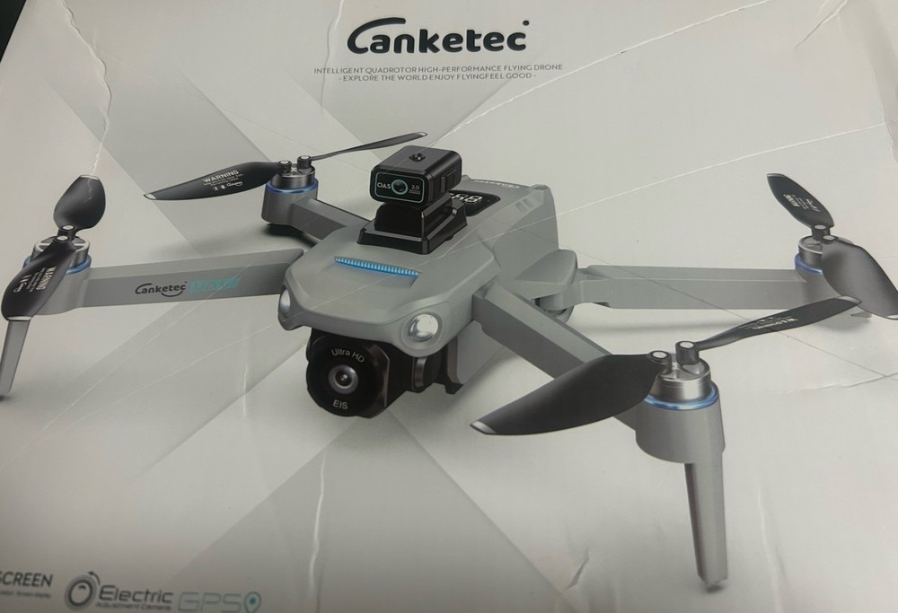 Canketec Intelligent Quadrotor Drone W/ GPS Function Remote Touchscreen Control
