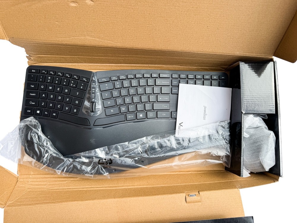 Perixx Periduo-605, Wireless Ergonomic Split Keyboard and Vertical Mouse Combo