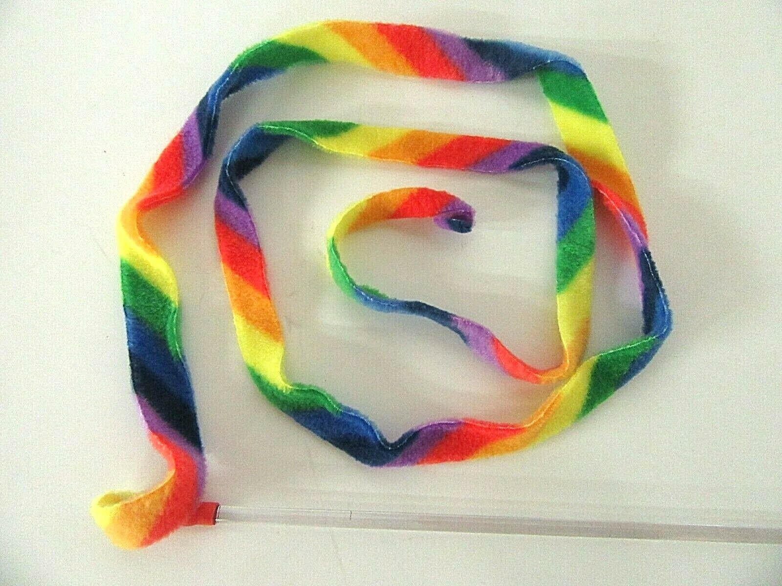 Cat Dancer Rainbow Cat Charmer Ribbon Cat & Kitten Toy