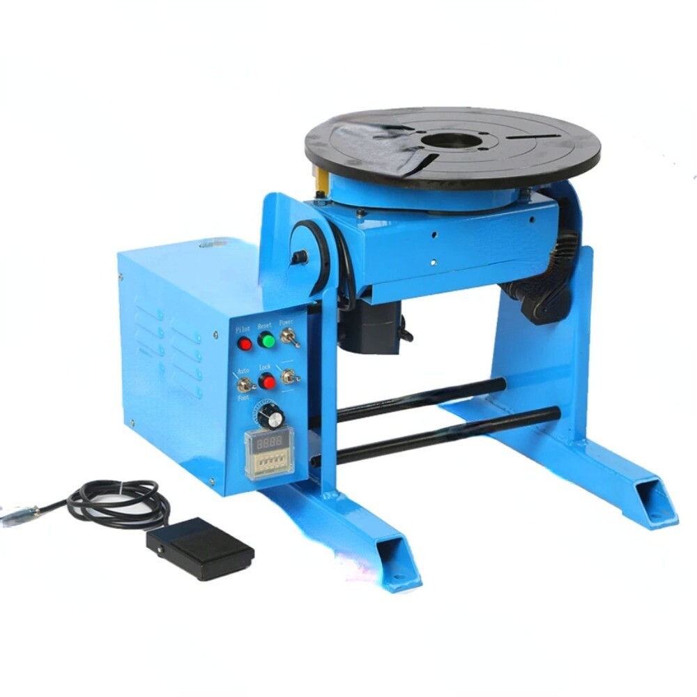 HD-30 Timing Welding Positioner Automatic Rotating Worktable Chuck Welding