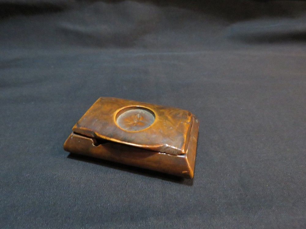 Vintage Wood Snuff Box, AS IS