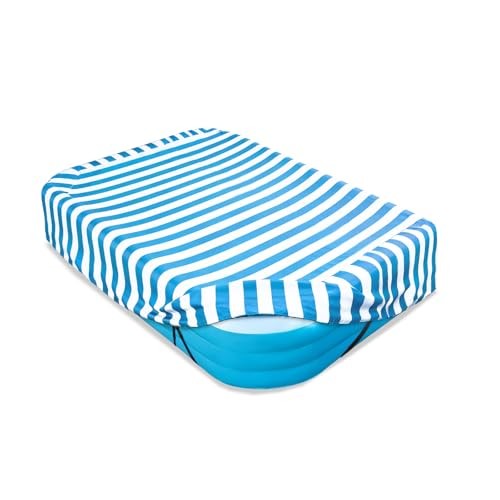 Rectangular Pool Cover,Waterproof Cover for 90" L x 60" W Inflatable Pool, 7'