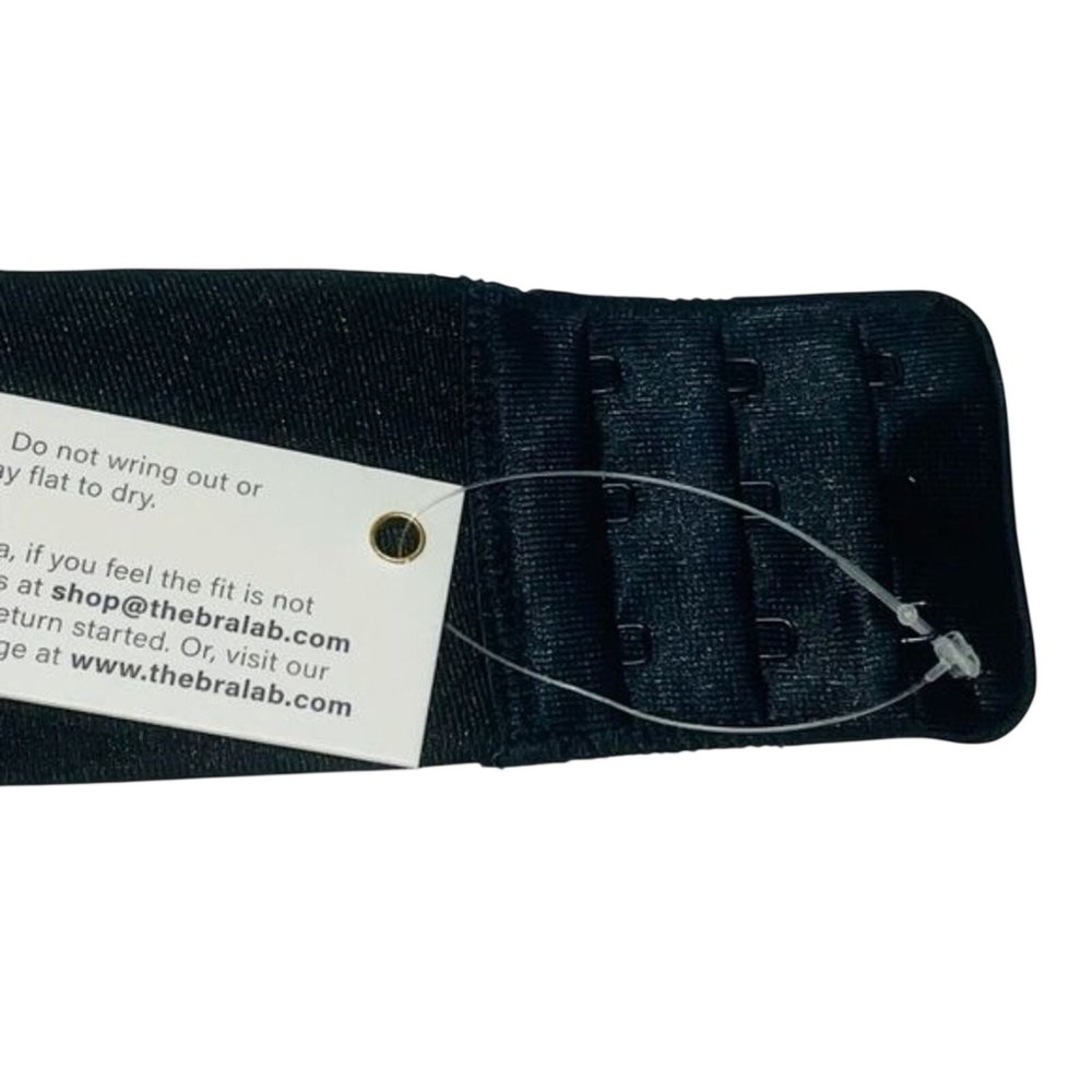 THE BRA LAB "Manhattan Black Back Strap" Multiway, Interchangeable Back Strap