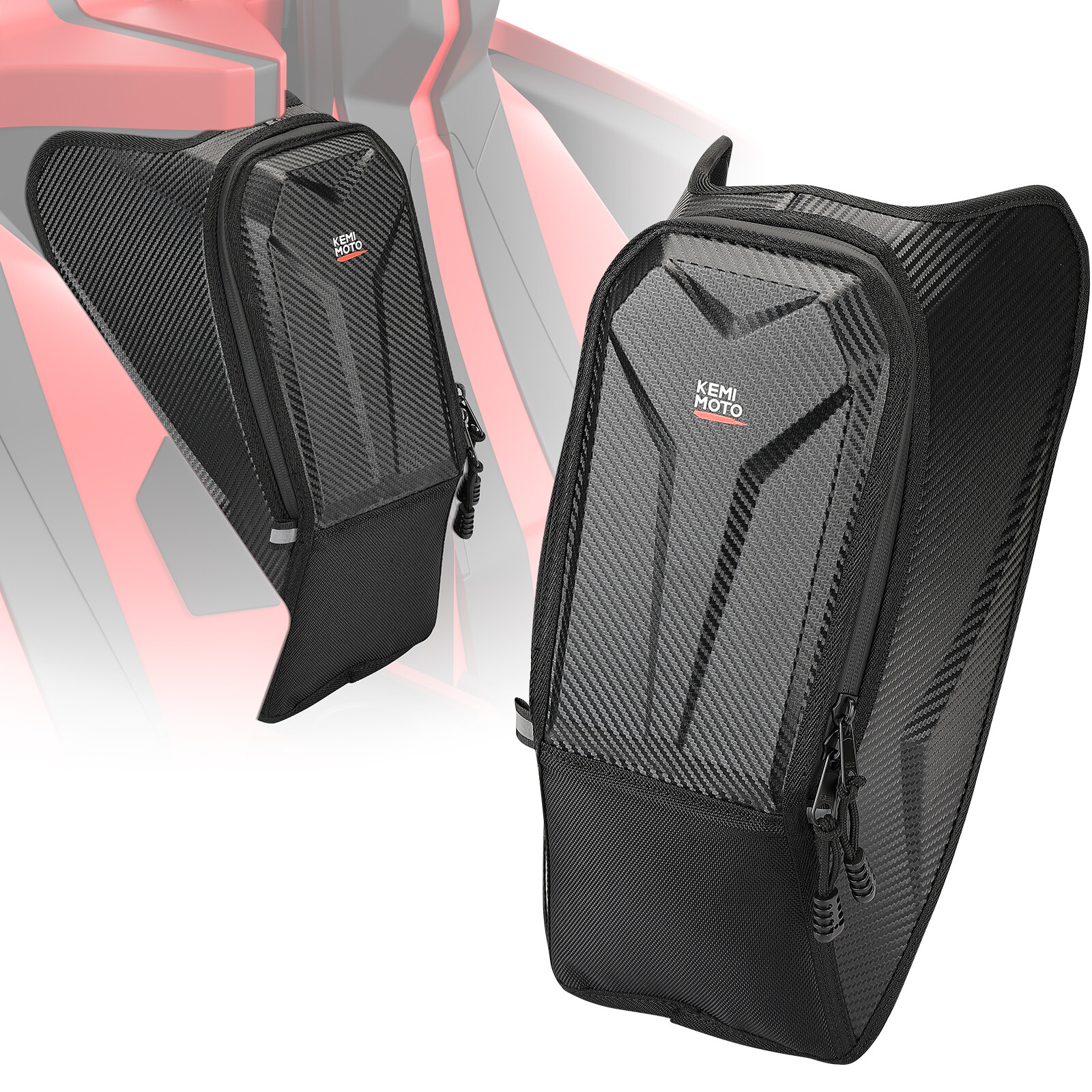 KEMIMOTO 2884992 Center Console Bag Storage For Polaris Slingshot SL S 2020-2023