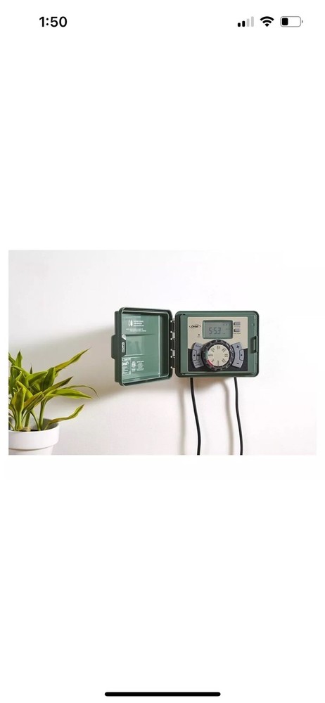 Orbit Easy-Set Logic Sprinkler Timer 57894 4-Station, 3 Programs & 12 Start Time