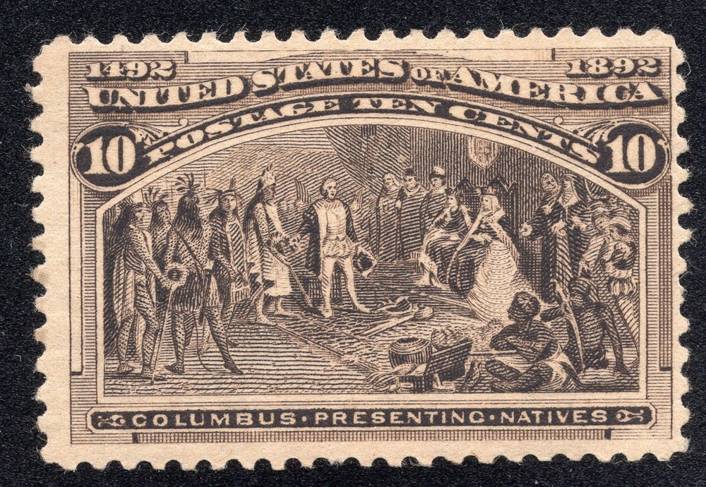 U.S. #237 10c Columbian MNH