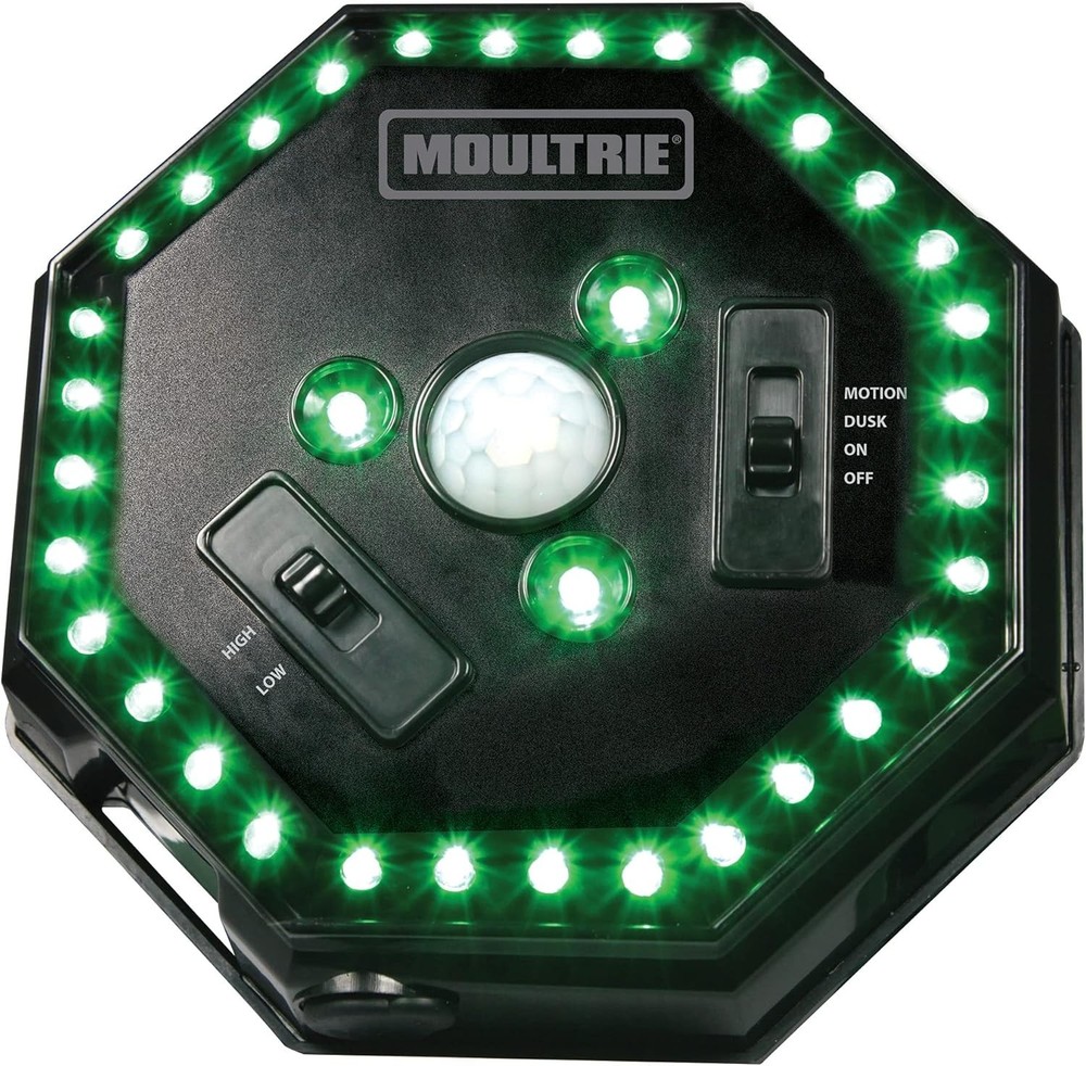 High-Powered Feeder Hog Light with Motion & Photocell Activation - 30 Ft Range