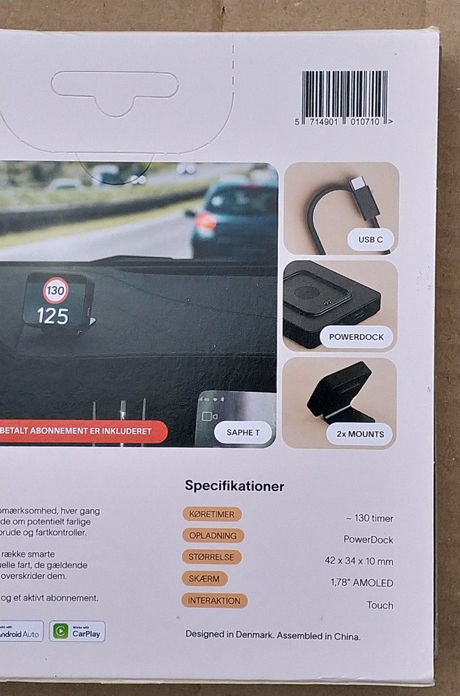 Saphe T Traffic Alarm System