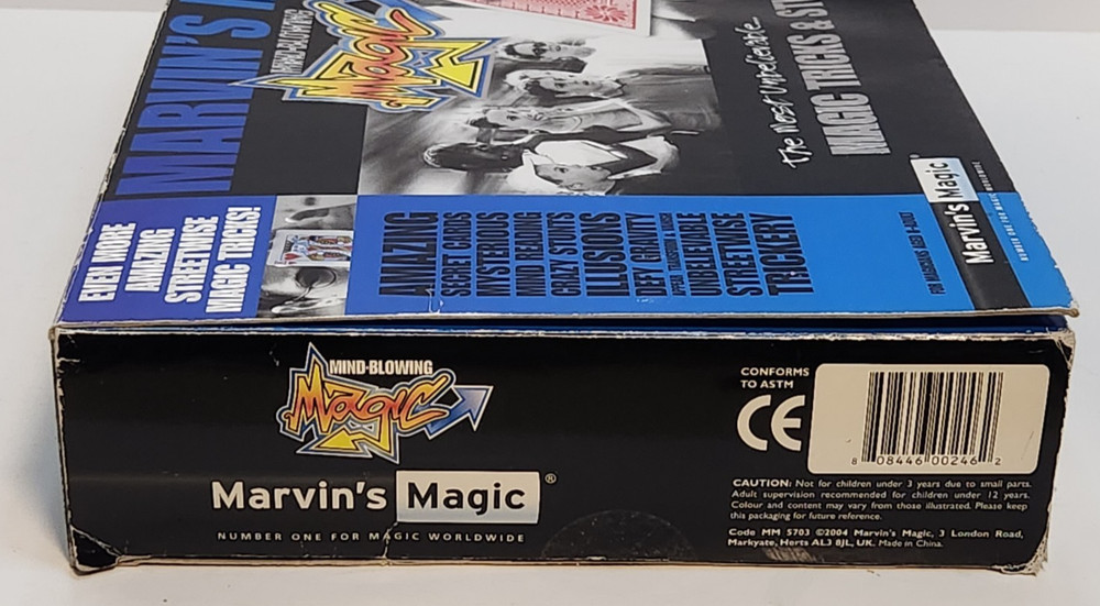 Magic Marvin's Mind-blowing Magic Set, New Open Box