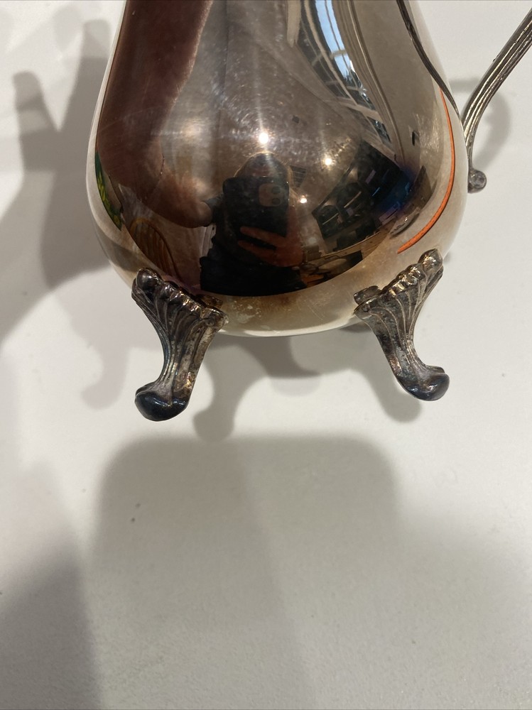 Vintage Silver Pitcher 5.5” Tall