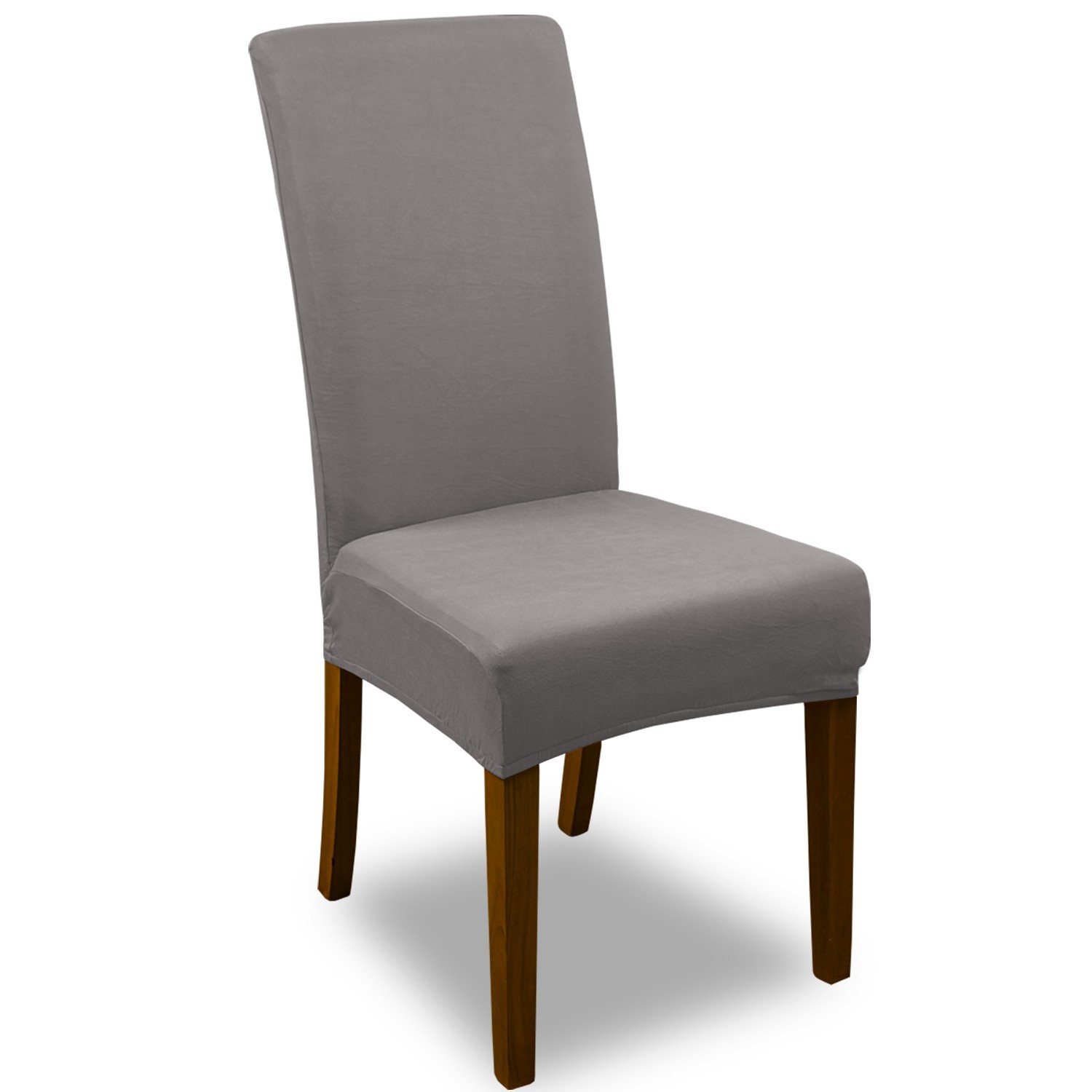 4/6 pieces of elastic milk silk chair cover decorative protectors for restaurant