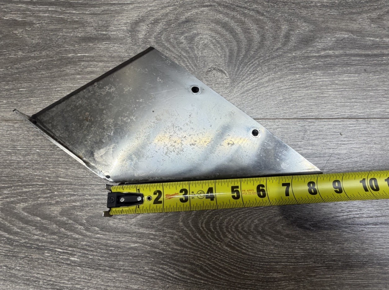 Outboard Gearcase Outdrive Lower Unit Skeg Protector Replacement Metal Stainless