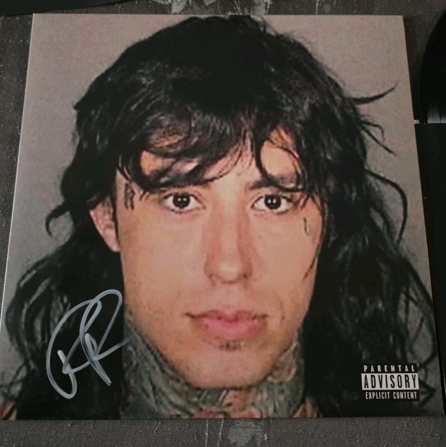 Ronnie Radke Signed Popular Monster Vinyl Record (Black) Falling in Reverse