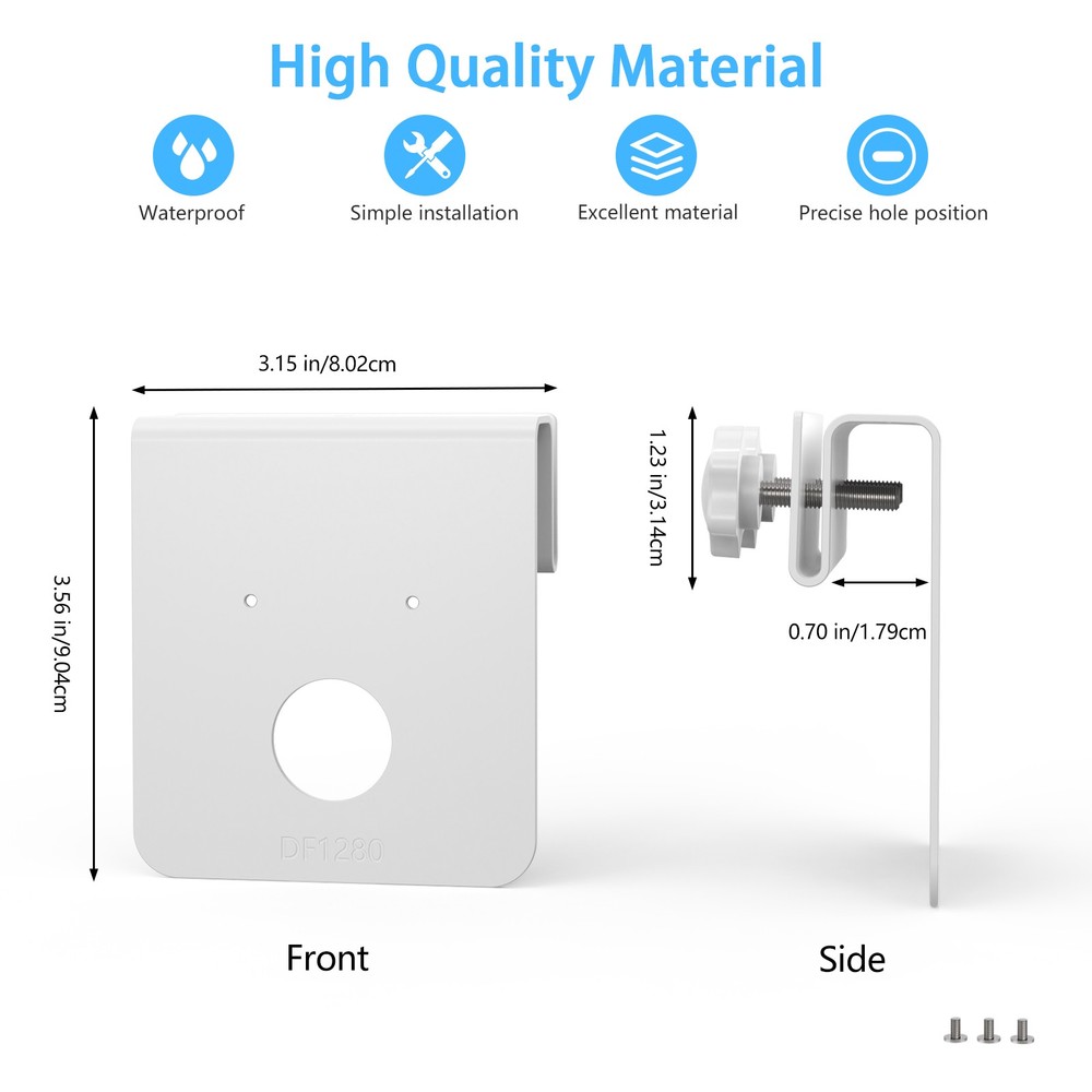 Gutter Mount for eufy 4K NVR S4 Max,eufyCam S4 Security Camera