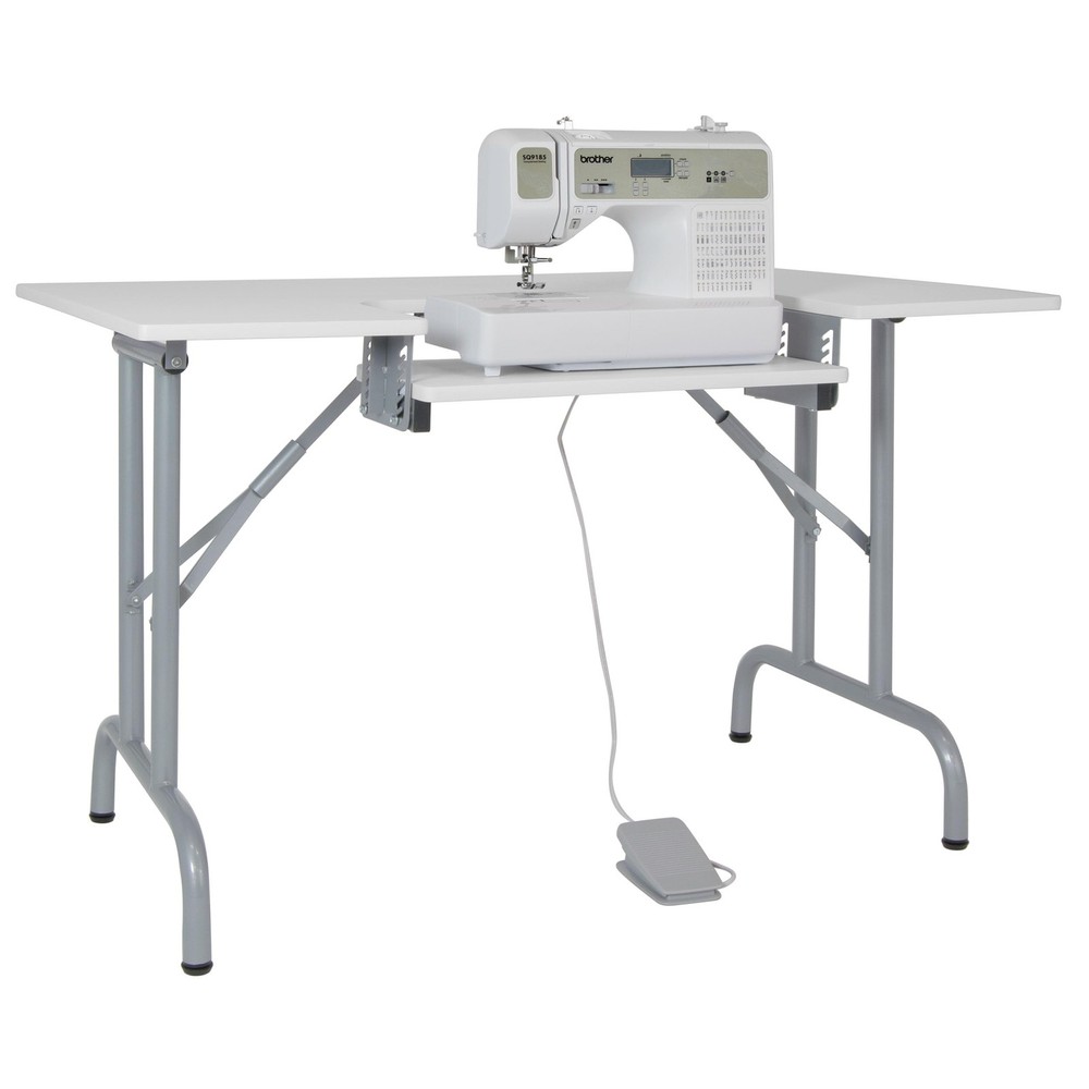 Sew Ready Folding Multipurpose/Sewing Table Craft Table Sturdy Computer Desk, Si