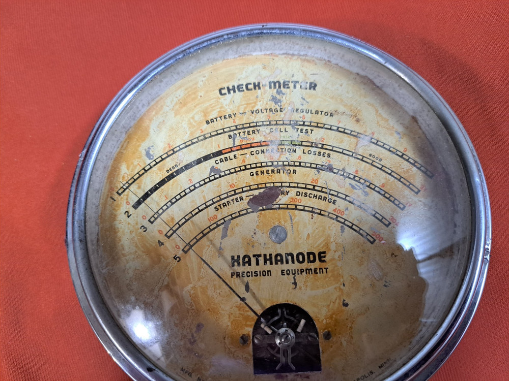NATHANODE PRECESION EQUIPMENT CHECK METER VTG
