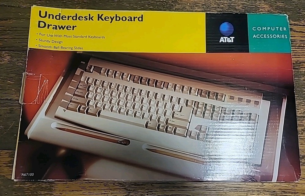 At&T Underdesk Kryboard Drawer