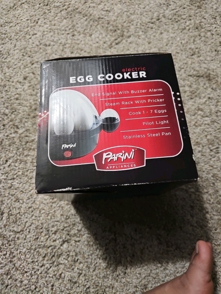 Parini Electric Egg Cooker Perfect for Hard Boiled Eggs Deviled Eggs