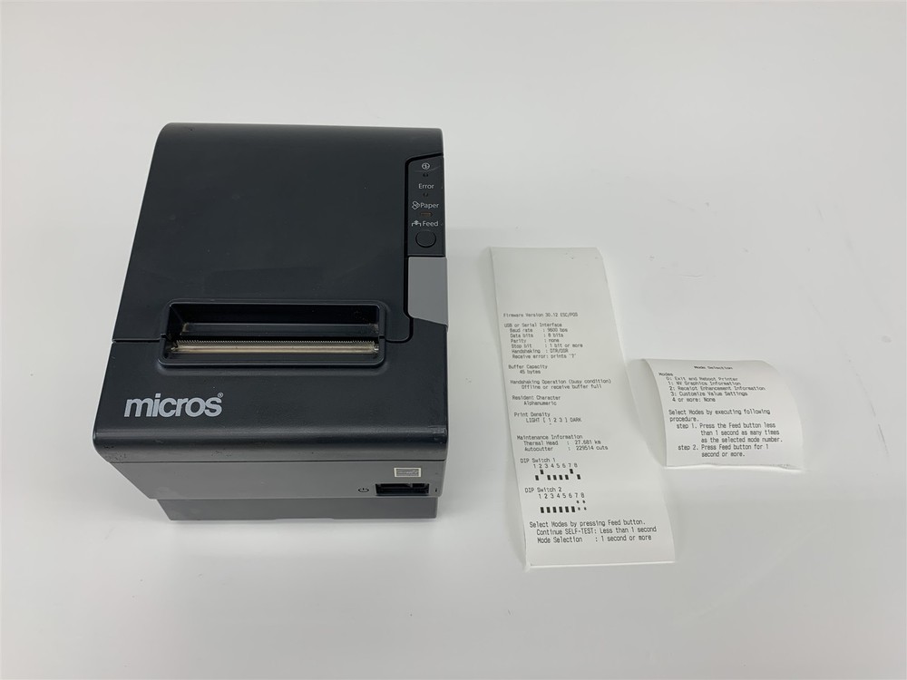 Epson Micros TM-T88V Thermal POS Receipt Printer M244A - IDN Interface
